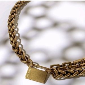 3-in-1 Boundaries Necklace (24k gold plated finish)